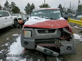 2004 Honda Element EX with VIN 5J6YH27654L034760, listed as a Copart auction lot 46329145 with 207,787 mi miles and Salvage Title. Bid and sale history available at DreamBid. Image 11.