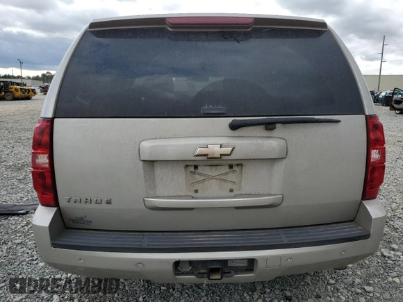 2008 Chevrolet Tahoe 1LT with VIN 1GNFC13J38R160500, listed as a Copart auction lot 82607874 with 202,452 mi miles and Salvage title. Bid and sale history available at DreamBid. Image 6.