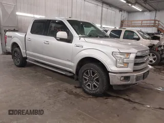 2016 Ford F-150 XLT with VIN 1FTEW1EP7GKD88875, listed as a IAAI auction lot 41455697 with 120,823 mi miles. Bid and sale history available at carsss.com. Image 1.