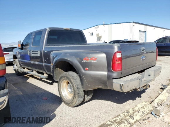2008 Ford F-350 XL with VIN 1FTWW33R88EB33334, listed as a Copart auction lot 47575965 with 219,596 mi miles and Salvage title. Bid and sale history available at DreamBid. Image 2.