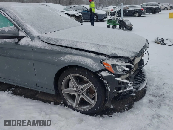 2017 Mercedes-Benz C 300 with VIN 55SWF4KB3HU215771, listed as a IAAI auction lot 41229717 with 66,676 mi miles and . Bid and sale history available at DreamBid. Image 6.