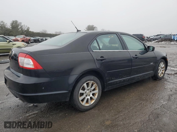 2008 Mercury Milan with VIN 3MEHM07Z18R664118, listed as a Copart auction lot 44212505 with 158,047 mi miles and Salvage Title. Bid and sale history available at carsss.com. Image 3.