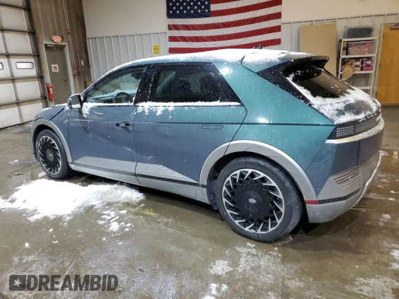 2022 Hyundai Ioniq 5 Limited with VIN KM8KRDAF4NU081184, listed as a Copart auction lot 89351005 with 42,030 mi miles and Salvage title. Bid and sale history available at DreamBid. Image 2.
