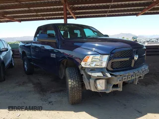 2018 Ram 1500 Express with VIN 1C6RR7FG7JS270107, listed as a IAAI auction lot 42454978 with 121,559 mi miles and . Bid and sale history available at DreamBid. Image 1.
