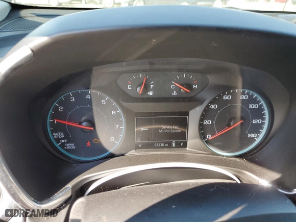 2019 Chevrolet Equinox LS with VIN 3GNAXHEV4KL150984, listed as a Copart auction lot 45286505 with 97,336 mi miles and Salvage Title. Bid and sale history available at carsss.com. Image 9.
