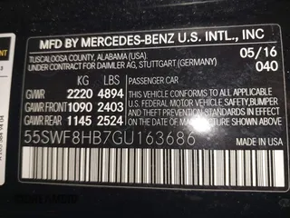 2016 Mercedes-Benz C 63 S AMG z VIN 55SWF8HB7GU163686, wystawiony jako IAAI lot #40884579 z przebiegiem Nie podano mil oraz . Historia ofert i sprzedaży dostępna na DreamBid. Obrazek 9.