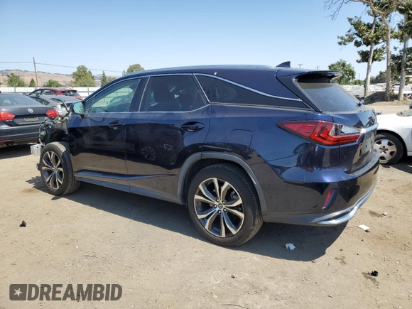 2020 Lexus RX 350L with VIN JTJHZKFA1L2021675, listed as a Copart auction lot 62547055 with 86,461 mi miles and Salvage title. Bid and sale history available at DreamBid. Image 2.