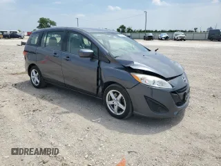 2012 Mazda 5 Sport with VIN JM1CW2BLXC0144268, listed as a Copart auction lot 53838745 with 47,993 mi miles and Salvage Title. Bid and sale history available at DreamBid. Image 4.