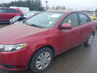 2011 Kia Forte EX with VIN KNAFU4A24B5452963, listed as a IAAI auction lot 41925159 with 90,963 mi miles. Bid and sale history available at carsss.com. Image 6.
