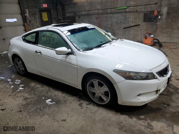 2009 Honda Accord Cpe EX-L with VIN 1HGCS22839A005448, listed as a Copart auction lot 89366605 with NaN miles and Salvage Title. Bid and sale history available at carsss.com. Image 4.