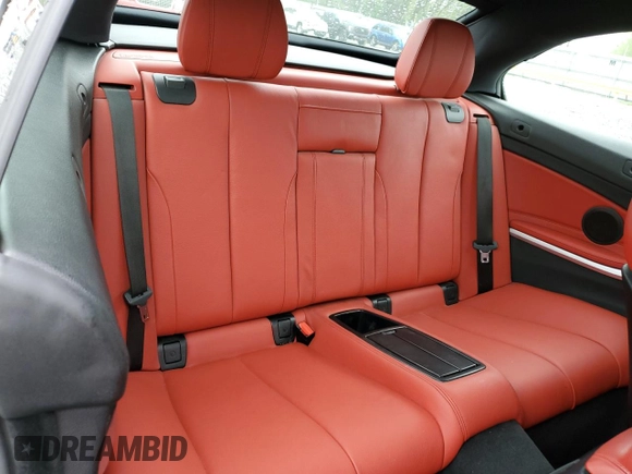 2019 BMW 4 Series 430i xDrive with VIN WBA4Z3C56KEC58481, listed as a Copart auction lot 55330405 with 57,617 mi miles and Salvage title. Bid and sale history available at DreamBid. Image 10.