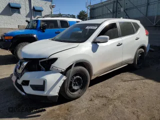 2017 Nissan Rogue SV with VIN KNMAT2MV5HP526382, listed as a Copart auction lot 49167525 with 144,337 mi miles and Salvage Title. Bid and sale history available at carsss.com. Image 1.