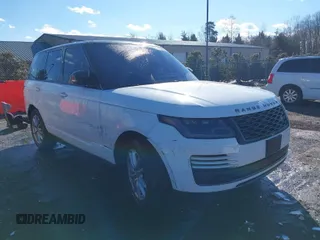 2019 Land Rover Range Rover with VIN SALGR2RV1KA543555, listed as a IAAI auction lot 41198491 with 94,924 mi miles. Bid and sale history available at carsss.com. Image 1.