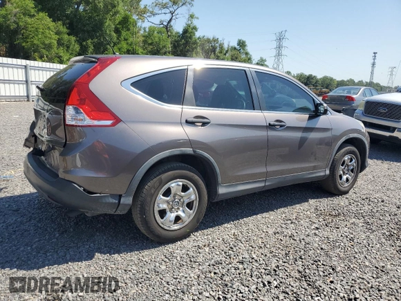 2013 Honda CR-V LX with VIN 3CZRM3H36DG709202, listed as a Copart auction lot 57304815 with 136,443 mi miles and Clean title. Bid and sale history available at DreamBid. Image 3.