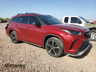 2021 Toyota Highlander XSE with VIN 5TDJZRBH0MS119686, listed as a Copart auction lot 56765235 with 82,324 mi miles and Salvage title. Bid and sale history available at DreamBid. Image 4.