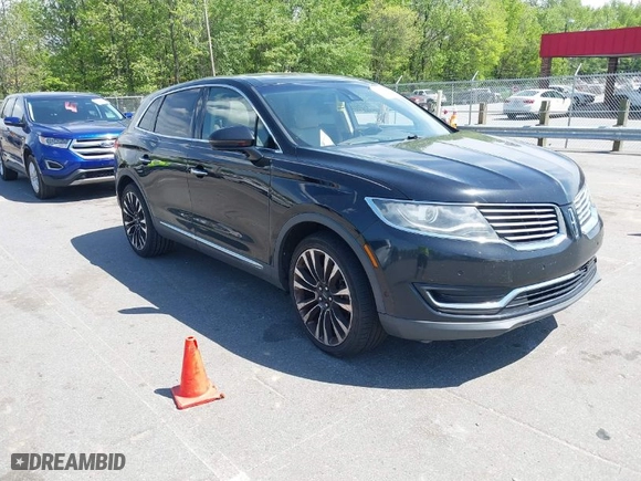 2016 Lincoln MKX Reserve with VIN 2LMTJ6LR8GBL46085, listed as a IAAI auction lot 42047381 with 268,557 mi miles. Bid and sale history available at carsss.com. Image 1.