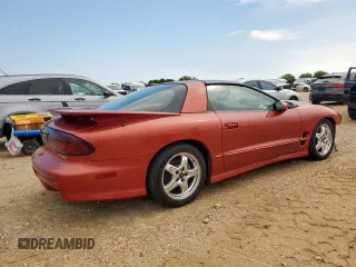 2002 Pontiac Firebird Formula with VIN 2G2FV22G622120277, listed as a Copart auction lot 58409765 with Not provided miles and Salvage title. Bid and sale history available at DreamBid. Image 3.