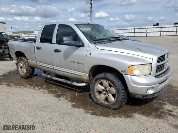 2004 Dodge Ram 1500 SLT with VIN 1D7HU18D84S789177, listed as a Copart auction lot 50828825 with 0 mi miles and Salvage Title. Bid and sale history available at carsss.com. Image 4.
