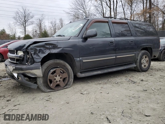 2005 Chevrolet Suburban LT with VIN 1GNFK16Z95J151301, listed as a Copart auction lot 83642854 with 190,221 mi miles and Salvage title. Bid and sale history available at DreamBid. Image 1.