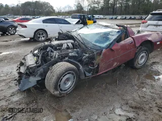 1987 Chevrolet Corvette with VIN 1G1YY2185H5122999, listed as a Copart auction lot 41407045 with 0 mi miles and Salvage Title. Bid and sale history available at carsss.com. Image 1.
