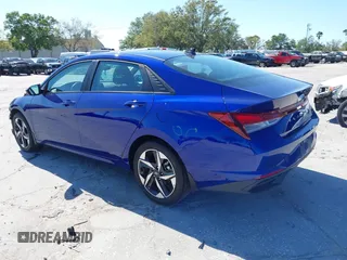 2023 Hyundai Elantra SEL with VIN KMHLS4AG2PU387529, listed as a IAAI auction lot 41825006 with 25,102 mi miles and . Bid and sale history available at carsss.com. Image 3.