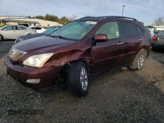 2009 Lexus RX 350 with VIN JTJGK31U199852195, listed as a Copart auction lot 86862714 with Not Provided miles and Salvage Title. Bid and sale history available at DreamBid. Image 1.