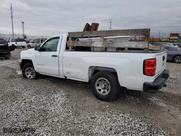 2018 Chevrolet Silverado 1500 LS with VIN 1GCNCNEH6JZ132024, listed as a Copart auction lot 80637564 with 0 mi miles and Salvage Title. Bid and sale history available at carsss.com. Image 2.