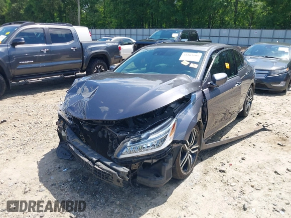 2017 Honda Accord Touring with VIN 1HGCR3F97HA041159, listed as a IAAI auction lot 42205195 with Not provided miles and . Bid and sale history available at DreamBid. Image 6.