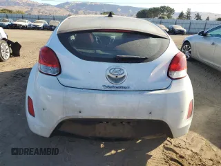 2012 Hyundai Veloster w/Gray Int with VIN KMHTC6AD5CU054055, listed as a Copart auction lot 76632734 with 151,489 mi miles and Clean title. Bid and sale history available at DreamBid. Image 6.