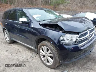 2011 Dodge Durango Crew with VIN 1D4SE4GT9BC595131, listed as a IAAI auction lot 41891422 with 130,991 mi miles and . Bid and sale history available at carsss.com. Image 1.