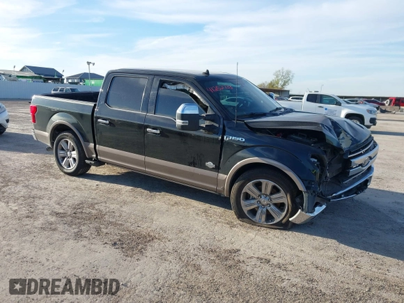 2019 Ford F-150 XL with VIN 1FTEW1E42KFD00404, listed as a IAAI auction lot 41252733 with 87,221 mi miles. Bid and sale history available at carsss.com. Image 13.
