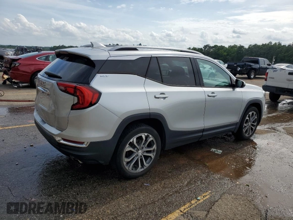 2020 GMC Terrain SLT with VIN 3GKALPEX0LL235844, listed as a Copart auction lot 54317955 with 84,323 mi miles and Salvage title. Bid and sale history available at DreamBid. Image 3.