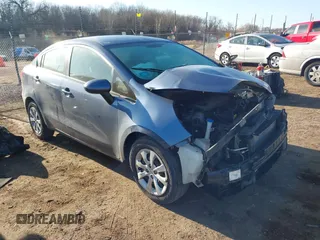 2016 Kia Rio LX with VIN KNADM4A3XG6584059, listed as a IAAI auction lot 41787321 with 58,003 mi miles. Bid and sale history available at carsss.com. Image 1.