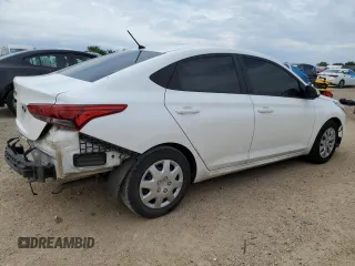 2021 Hyundai Accent SE z VIN 3KPC24A67ME147852, wystawiony jako Copart lot #56065625 z przebiegiem 77 003 mil mil oraz Szkoda całkowita • Salvage title. Historia ofert i sprzedaży dostępna na DreamBid. Obrazek 3.