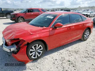 2024 Honda Civic LX z VIN 2HGFE2F20RH576701, wystawiony jako Copart lot #58374835 z przebiegiem 30 042 mil mil oraz Szkoda całkowita • Salvage title. Historia ofert i sprzedaży dostępna na DreamBid. Obrazek 1.