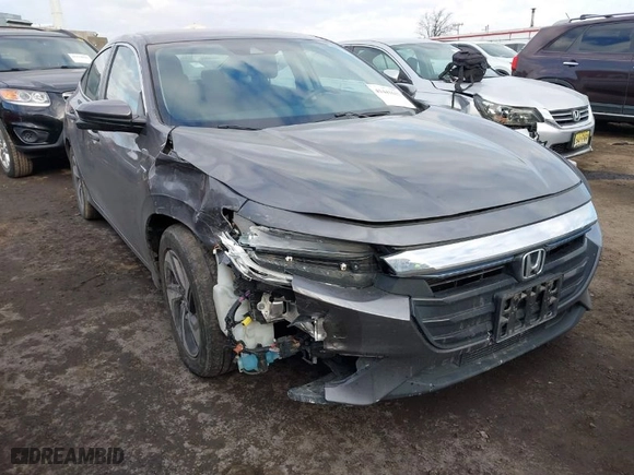 2019 Honda Insight EX with VIN 19XZE4F54KE023052, listed as a IAAI auction lot 41441617 with 124,850 mi miles. Bid and sale history available at carsss.com. Image 6.