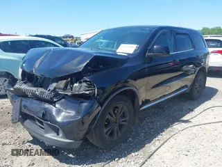 2013 Dodge Durango SXT with VIN 1C4RDJAG8DC617759, listed as a IAAI auction lot 42113300 with 185,152 mi miles and . Bid and sale history available at DreamBid. Image 2.