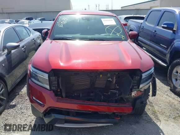 2022 Nissan Frontier SV with VIN 1N6ED1EJ3NN646349, listed as a IAAI auction lot 41694649 with 24,013 mi miles and . Bid and sale history available at DreamBid. Image 13.