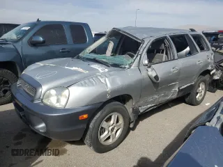 2003 Hyundai Santa Fe GLS z VIN KM8SC13D63U461796, wystawiony jako Copart lot #51170115 z przebiegiem 161 544 mil mil oraz Szkoda całkowita • Salvage title. Historia ofert i sprzedaży dostępna na DreamBid. Obrazek 1.