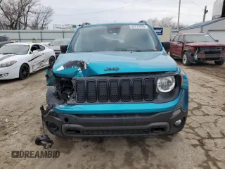 2021 Jeep Renegade Upland z VIN ZACNJDAB2MPM64575, wystawiony jako Copart lot #42279995 z przebiegiem 59 107 mil mil oraz Szkoda całkowita • Salvage title. Historia ofert i sprzedaży dostępna na DreamBid. Obrazek 5.