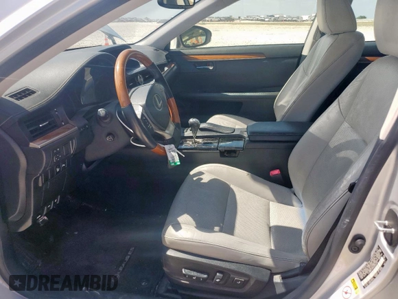 2013 Lexus ES 300h with VIN JTHBW1GG9D2003018, listed as a Copart auction lot 59173005 with 132,344 mi miles and Salvage title. Bid and sale history available at DreamBid. Image 7.