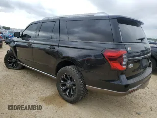 2023 Ford Expedition Max King Ranch z VIN 1FMJK1P85PEA13934, wystawiony jako Copart lot #54542605 z przebiegiem 46 310 mil mil oraz Szkoda całkowita • Salvage title. Historia ofert i sprzedaży dostępna na DreamBid. Obrazek 2.