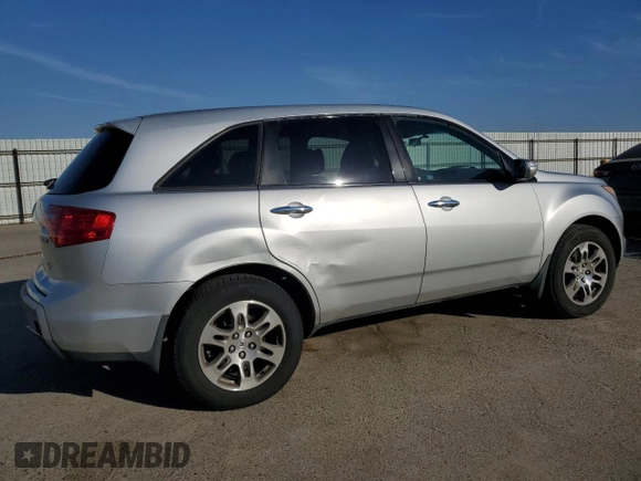 2007 Acura MDX with VIN 2HNYD28257H512202, listed as a Copart auction lot 47446475 with 185,964 mi miles and Salvage Title. Bid and sale history available at carsss.com. Image 3.