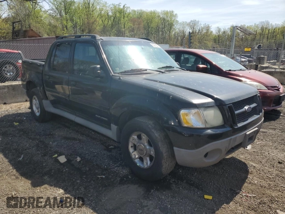 2001 Ford Explorer Sport Trac with VIN 1FMZU77E41UC72692, listed as a Copart auction lot 53672505 with 179,218 mi miles and Salvage title. Bid and sale history available at DreamBid. Image 4.