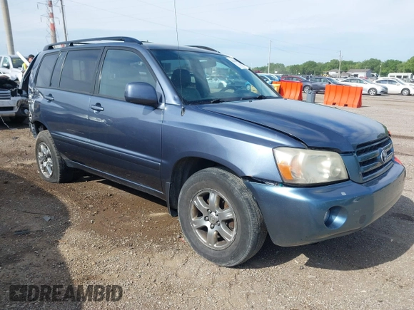 2006 Toyota Highlander w/3rd Row z VIN JTEEP21A460169785, wystawiony jako IAAI lot #42285811 z przebiegiem 254 648 mil mil oraz . Historia ofert i sprzedaży dostępna na DreamBid. Obrazek 1.