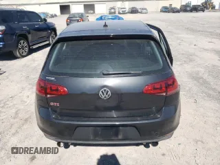 2016 Volkswagen Golf GTI SE w/Performance Pkg with VIN 3VW547AU7GM054128, listed as a Copart auction lot 49577425 with 86,849 mi miles and Salvage Title. Bid and sale history available at carsss.com. Image 6.