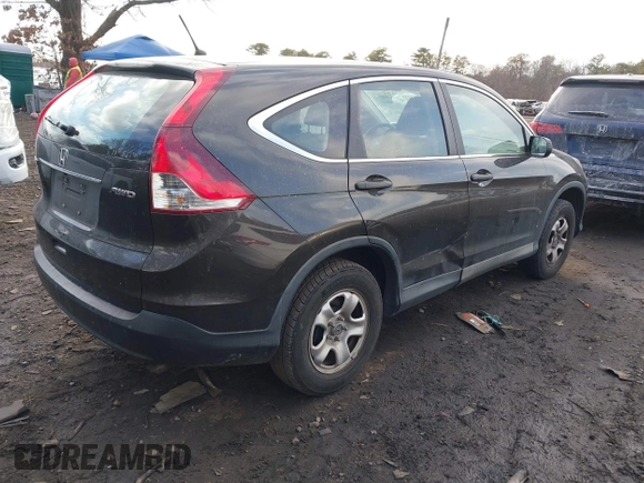 2014 Honda CR-V LX with VIN 2HKRM4H30EH685256, listed as a IAAI auction lot 41429604 with 121,495 mi miles. Bid and sale history available at carsss.com. Image 4.