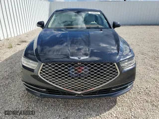 2022 Genesis G90 5.0L Ultimate with VIN KMTF54PH1NU095958, listed as a Copart auction lot 72566644 with 32,994 mi miles and Salvage Title. Bid and sale history available at carsss.com. Image 5.