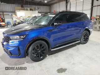 2022 Kia Sorento SX Prestige z VIN 5XYRK4LFXNG153947, wystawiony jako Copart lot #59390865 z przebiegiem 19 572 mil mil oraz Szkoda całkowita • Salvage title. Historia ofert i sprzedaży dostępna na DreamBid. Obrazek 1.