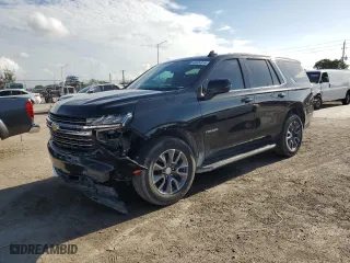 2023 Chevrolet Tahoe LT with VIN 1GNSCNKD8PR324419, listed as a Copart auction lot 68604314 with 36,946 mi miles and Salvage Title. Bid and sale history available at carsss.com. Image 1.